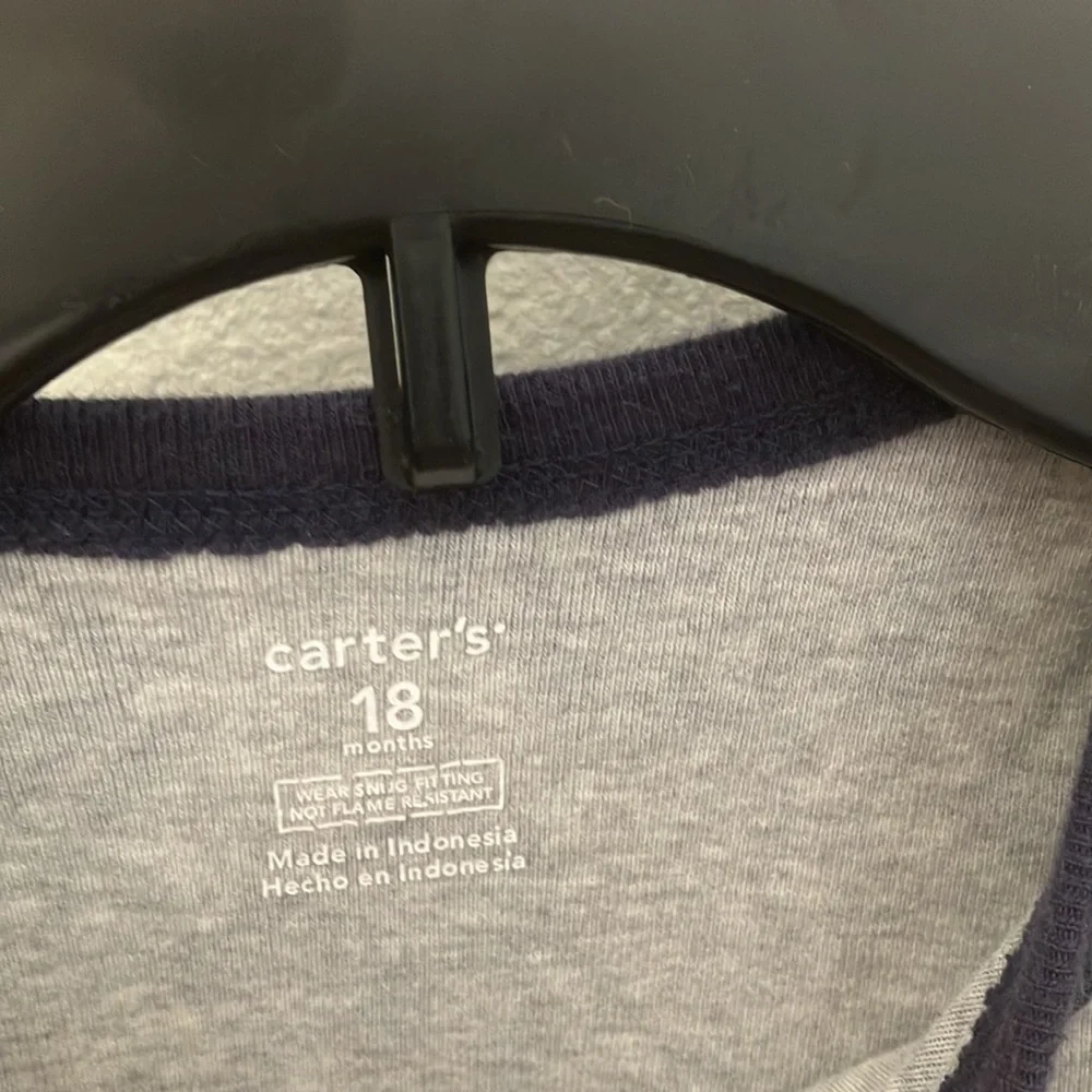 FINAL MARKDOWN Carters sports infant footed one piece 18 months